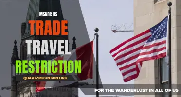 MSNBC: US Announces Travel Restrictions Impacting International Trade