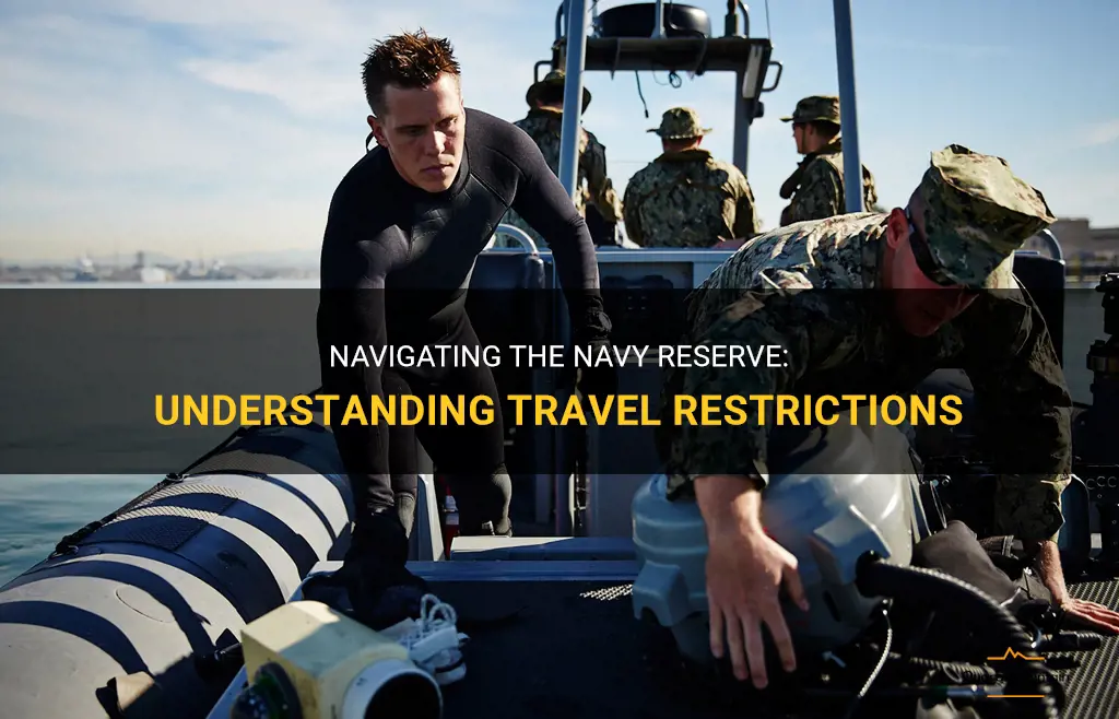 navy reserve travel restrictions