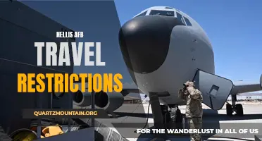 Exploring the Travel Restrictions at Nellis AFB: What You Need to Know
