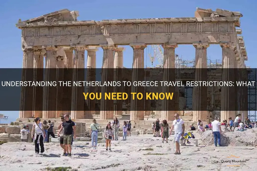 netherlands to greece travel restrictions