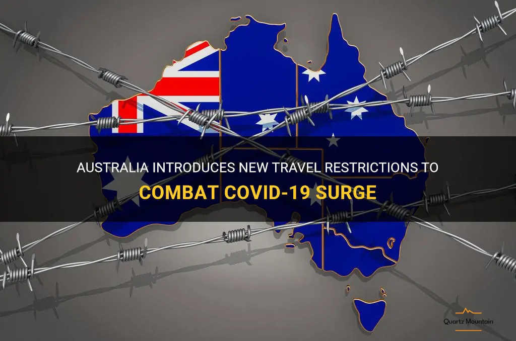 new australian travel restrictions