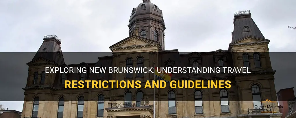 new brunswick travel restrictions
