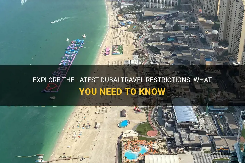 new dubai travel restrictions