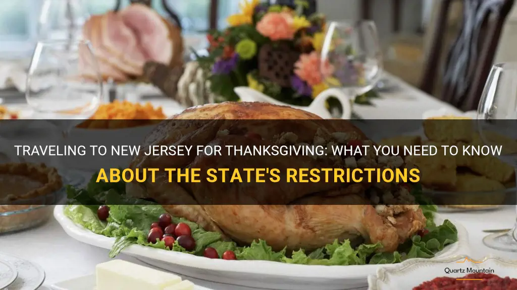 new jersey travel restrictions thanksgiving