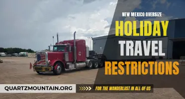 Navigating New Mexico's Oversize Holiday Travel Restrictions