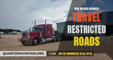 Navigating New Mexico's Oversize Travel Restricted Roads: What You Need to Know