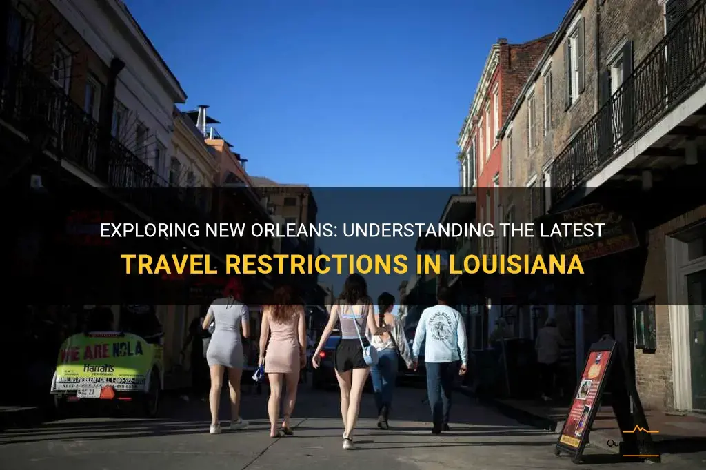 new orleans louisiana travel restrictions