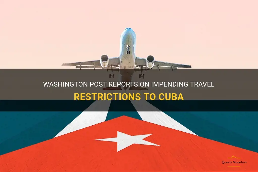 new restrictions on cuba travel washington post