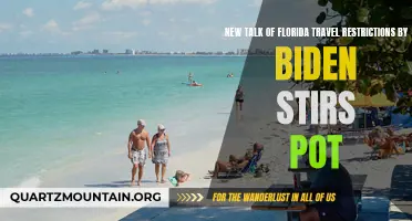 Biden's Proposal for Travel Restrictions in Florida Sparks Controversy