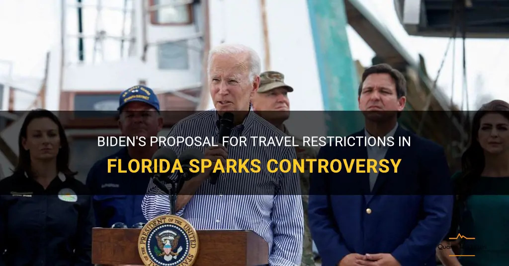 new talk of florida travel restrictions by biden stirs pot