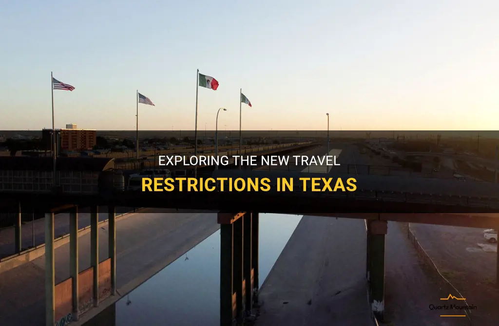 new texas travel restrictions