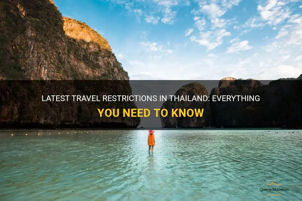 new travel restrictions thailand