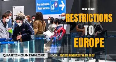 Navigating the Latest Travel Restrictions to Europe: What You Need to Know