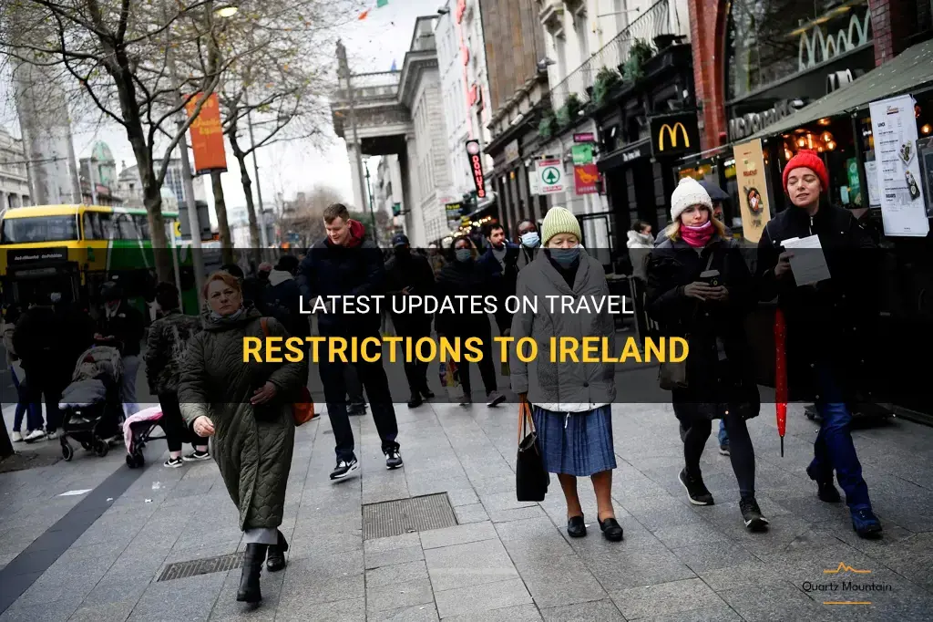new travel restrictions to ireland