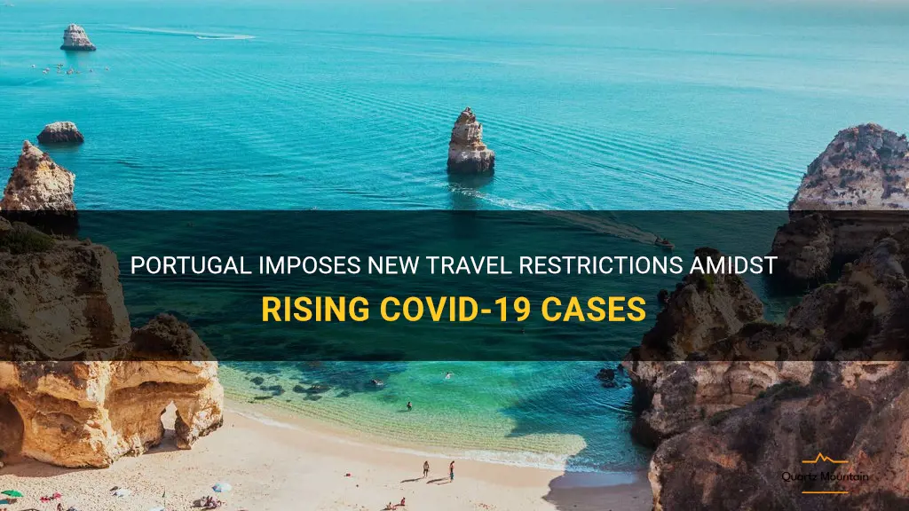 new travel restrictions to portugal