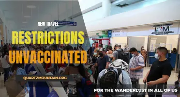 New Travel Restrictions for Unvaccinated Individuals: What You Need to Know