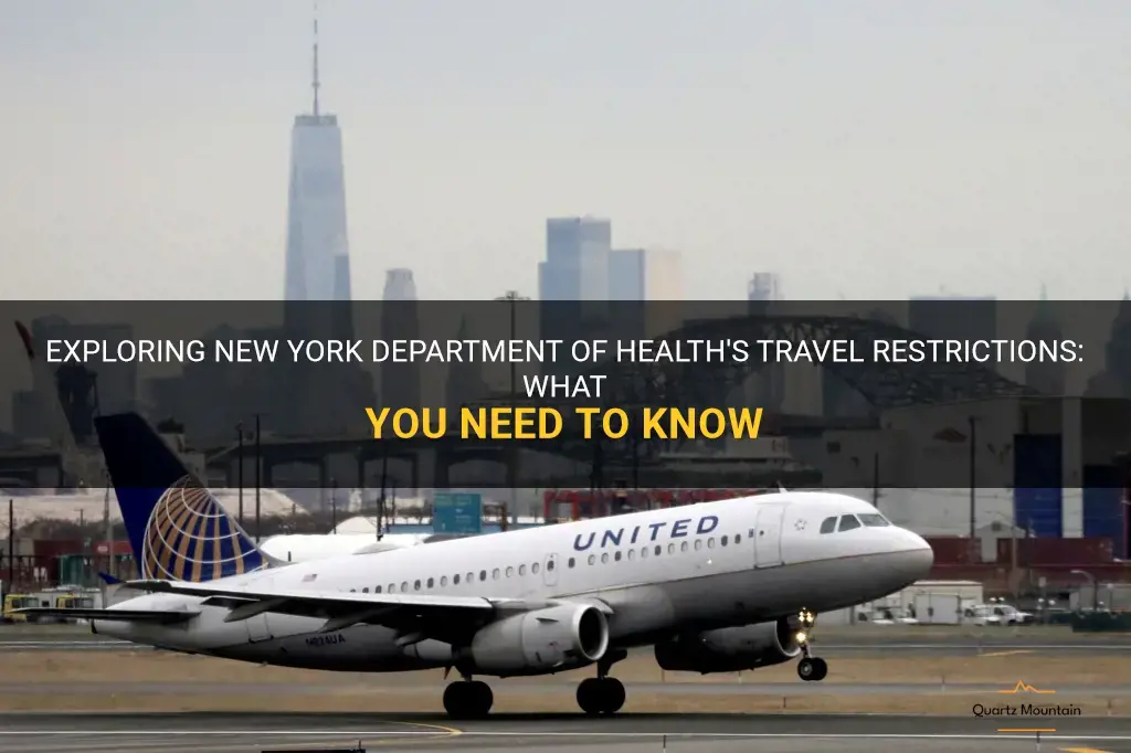 new york department of health travel restrictions
