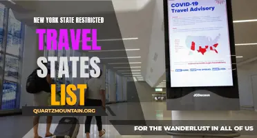 Top Destinations on New York State's Restricted Travel States List