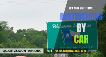 Exploring New York State: The Latest Travel Restrictions to Know for Car Travel
