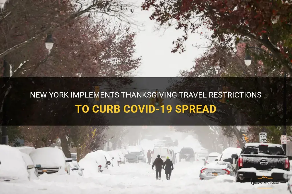 new york thanksgiving travel restrictions