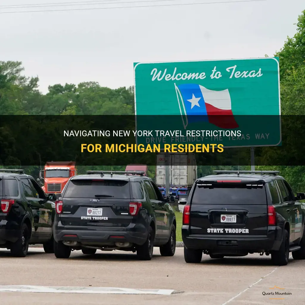 Navigating New York Travel Restrictions For Michigan Residents