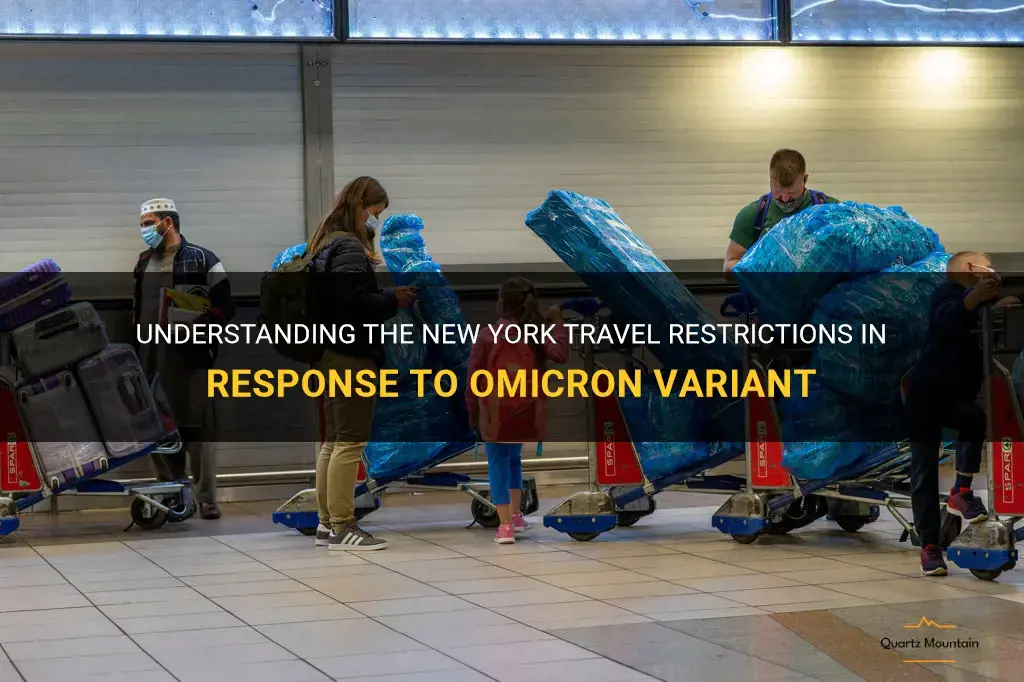 new york travel restrictions omicron