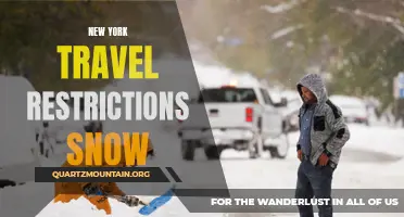 The Latest on New York Travel Restrictions During Snowstorms