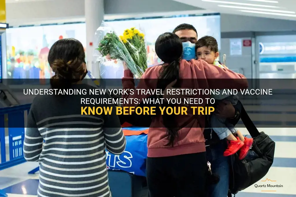 new york travel restrictions vaccine