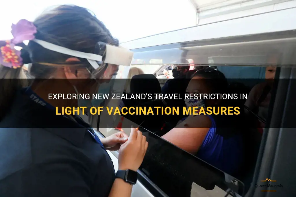 new zealand travel restrictions vaccine