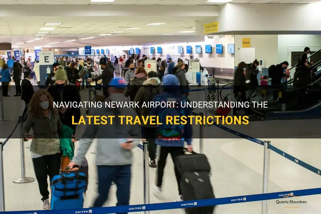 newark airport travel restrictions