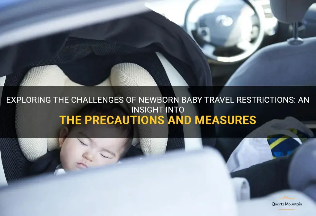 newborn baby travel restrictions
