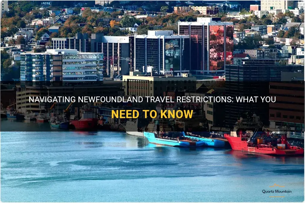 newfoundland travel restriction
