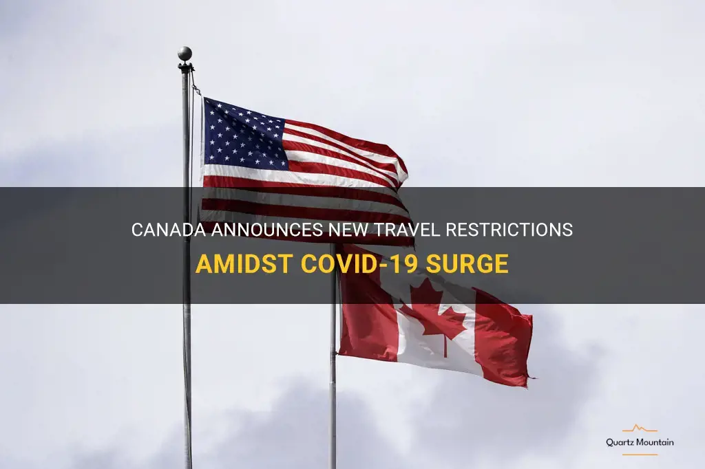 news canada travel restrictions