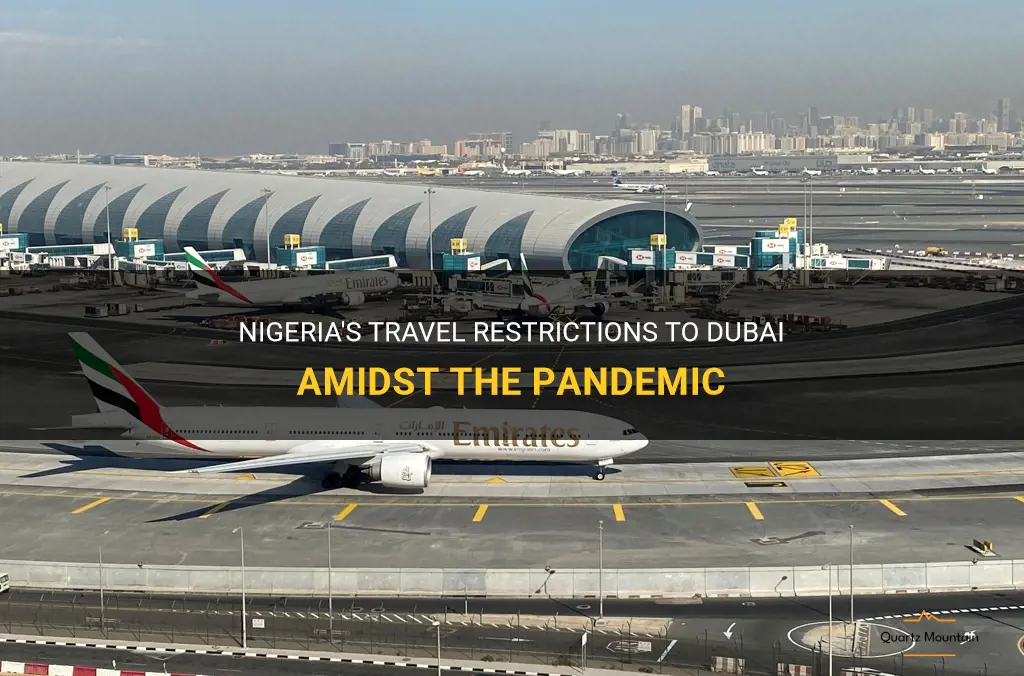 nigeria to dubai travel restrictions