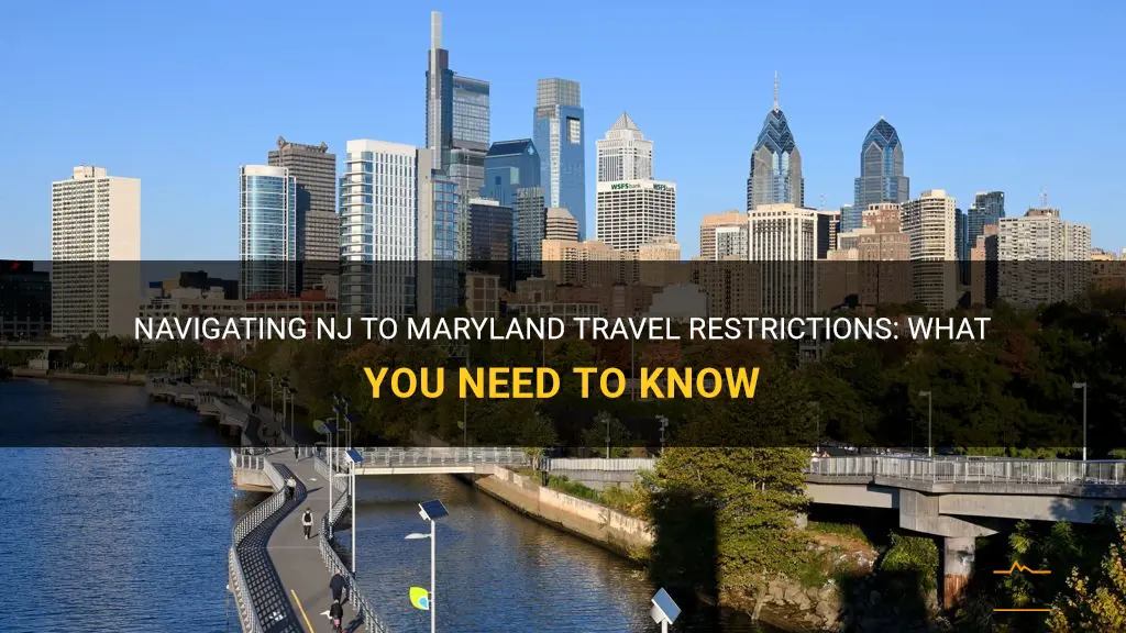 nj to maryland travel restrictions