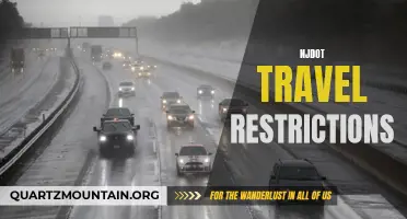 NJDOT Announces Travel Restrictions to Improve Safety and Ease Congestion