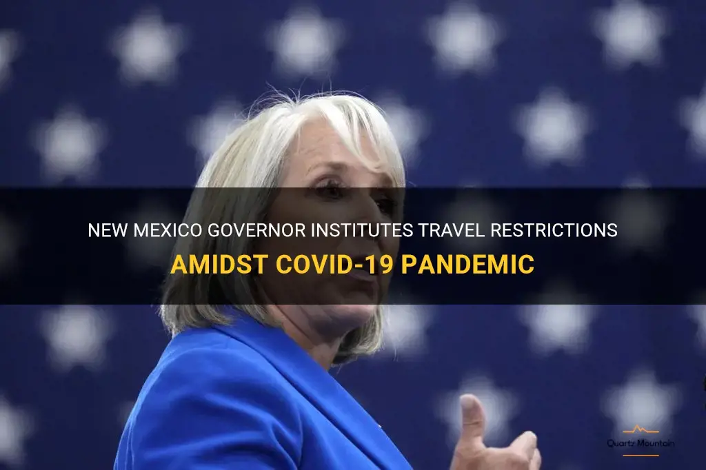 nm governor travel restrictions