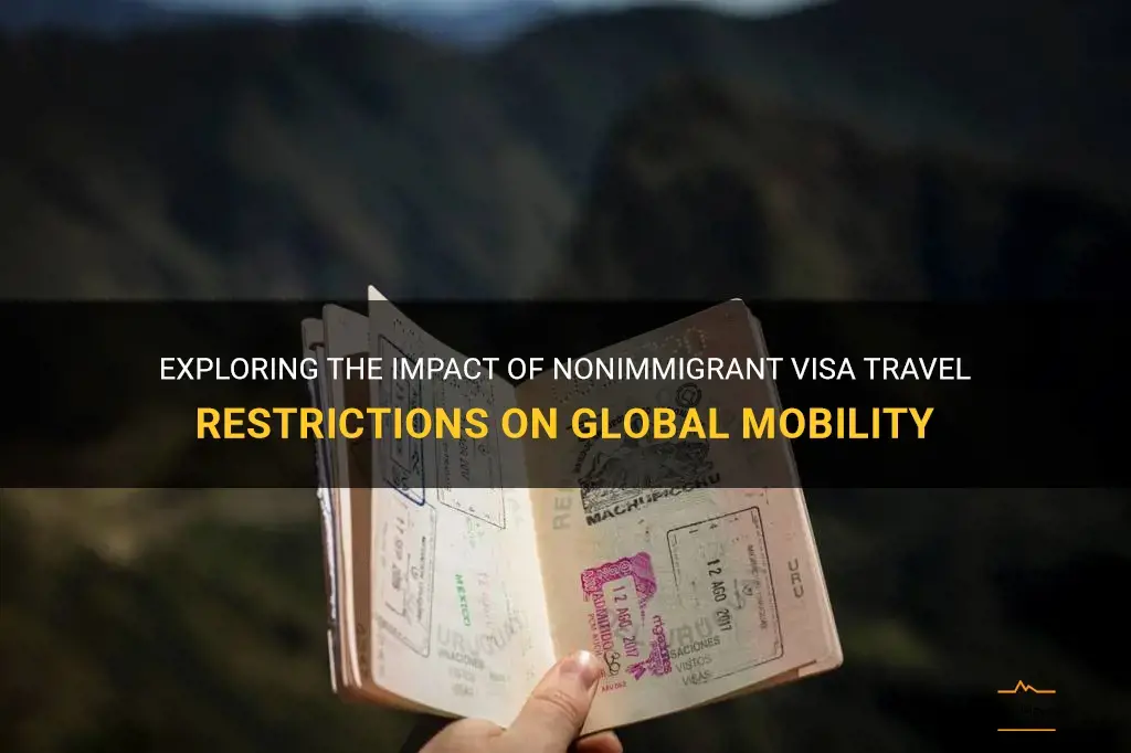 nonimmigrant visa travel restrictions