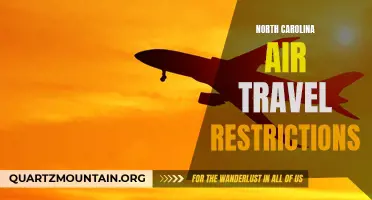 Exploring the Air Travel Restrictions in North Carolina: What You Need to Know
