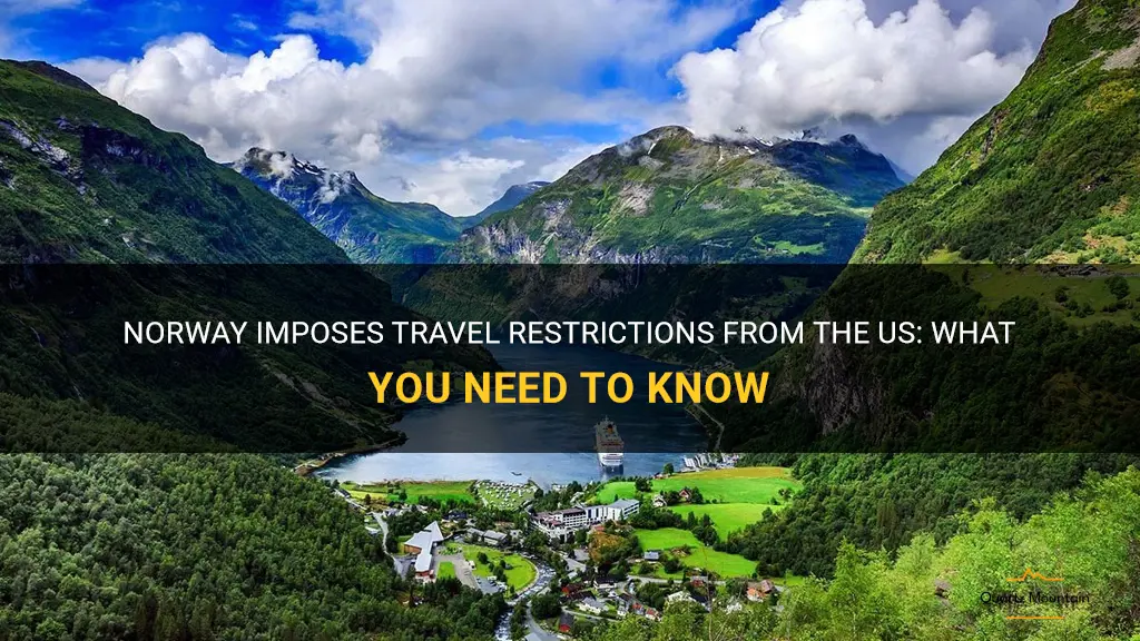 norway travel restrictions from us
