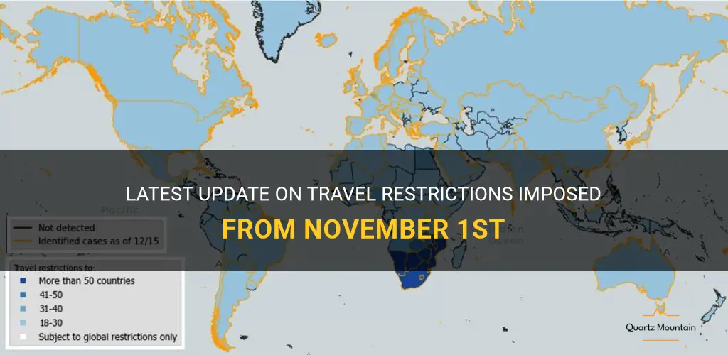 nov 1 travel restrictions