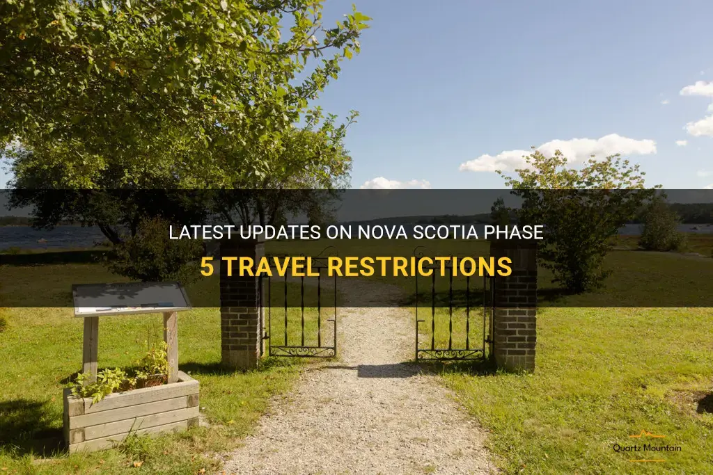nova scotia phase 5 travel restrictions