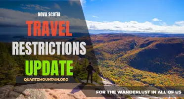 Latest Update on Nova Scotia Travel Restrictions: What You Need to Know