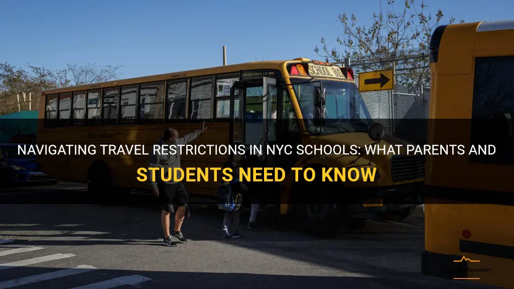 nyc schools travel restrictions