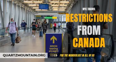 Exploring the Current Travel Restrictions from Canada to NYC