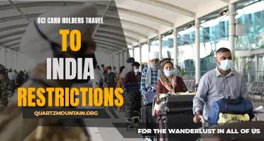 New Travel Restrictions for OCI Card Holders Returning to India