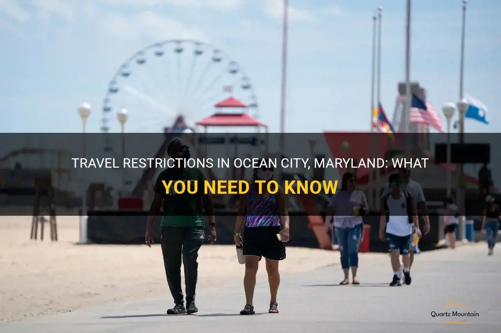 ocmd travel restrictions