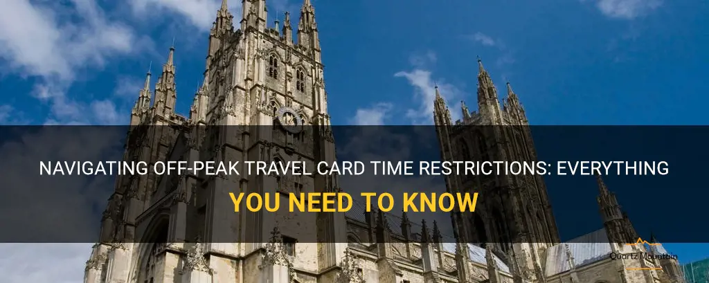 off peak travel card time restrictions