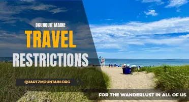 Navigating Ogunquit, Maine's Travel Restrictions: What You Need to Know