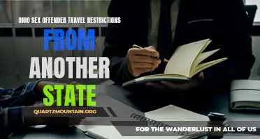 Understanding Ohio Sex Offender Travel Restrictions for Individuals Moving from Another State